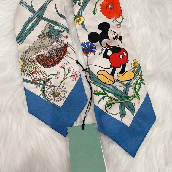 Gucci x Disney Mickey Mouse silk twilly - Picture 6 of 7